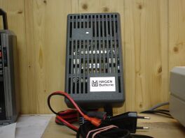 Ladegerät für Verschlossene Bleibatterien HAGEN ko